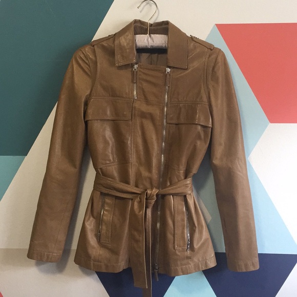 Gucci Jackets & Blazers - 📛SOLD📛Gucci Leather Moto Jacket  🏍